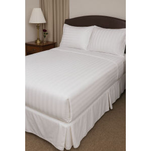 Otel çarşafı Tek kişilik 200x240cm 83 tel çizgili kumaş